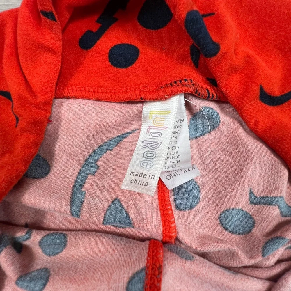 Lularoe Halloween Pumpkin Face Leggings Orange One Size‎ OS Spooky Cottage Goth